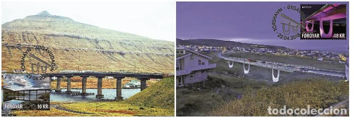 Sellos: Faroe 2018 - Europa 2018 maximum card set - Foto 1