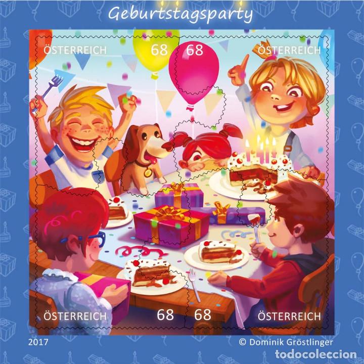 Sellos: Austria 2017 - Comicmarken-Puzzle sheet mnh - Foto 1