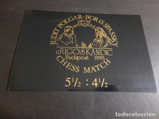 Sellos: HUNGRIA TARJETA AJEDREZ - Foto 1