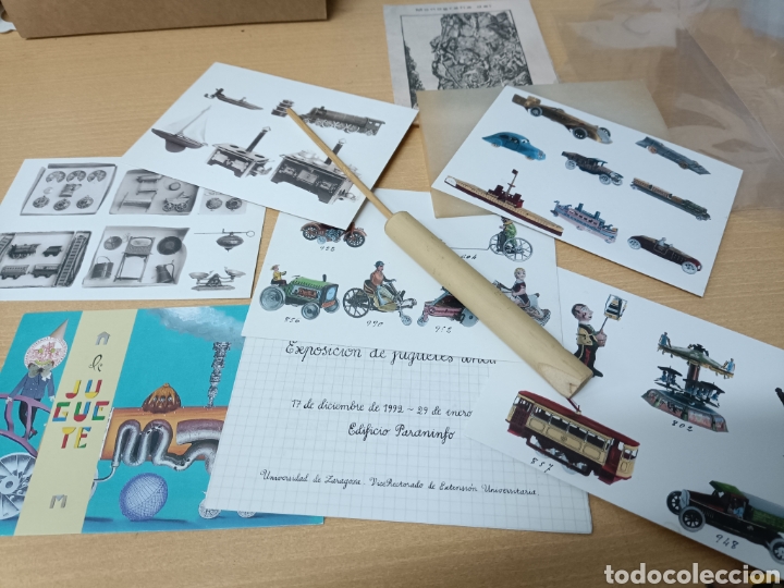 Sellos: Museo del juguete de Ibi 7 tarjetas postales - Foto 1