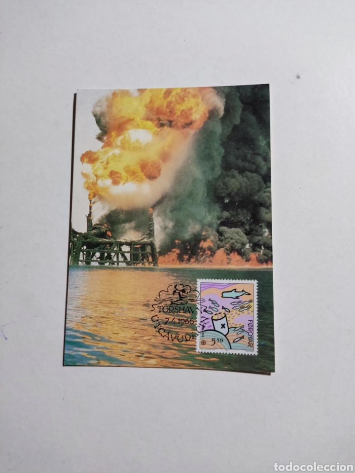 Sellos: Tarjeta m&aacute;xima Islas Feroe - Foto 1