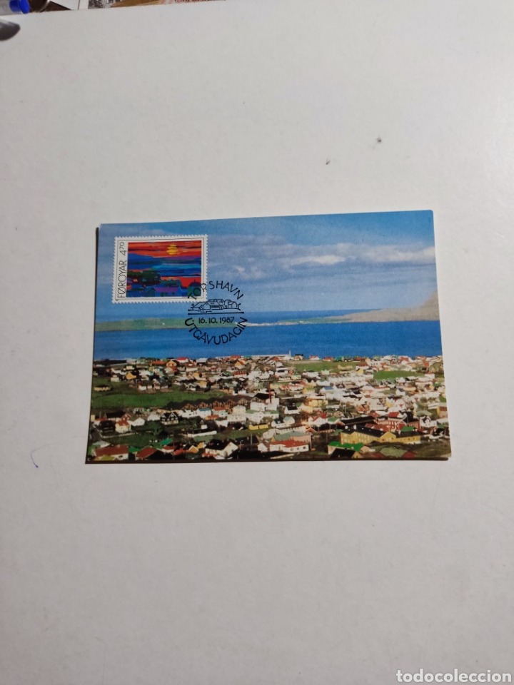 Sellos: Tarjeta m&aacute;xima Islas Feroe - Foto 1