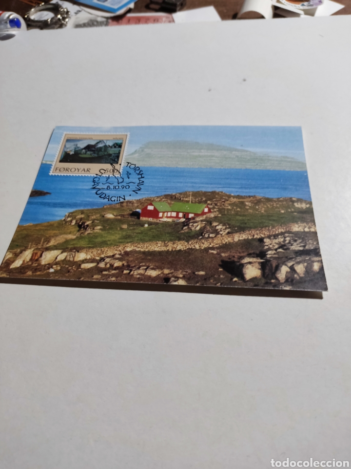 Sellos: Tarjeta m&aacute;xima Islas Feroe - Foto 1