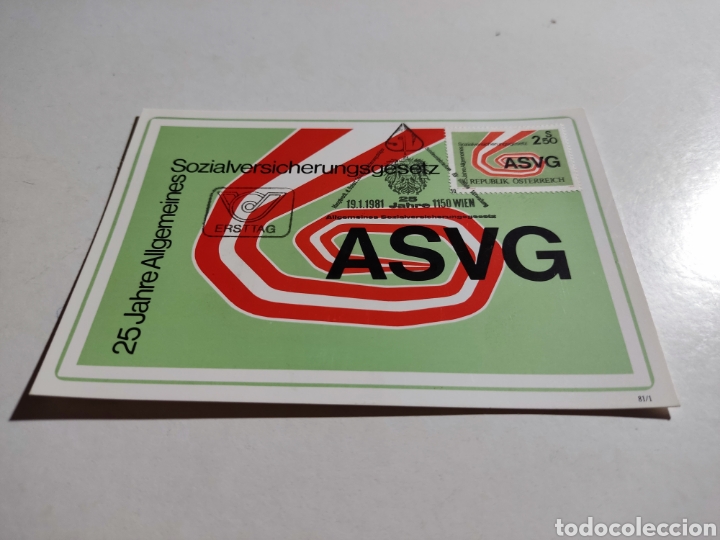 Sellos: Tarjeta m&aacute;xima Austria - Foto 1