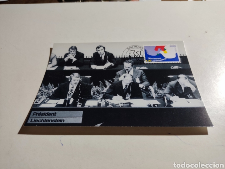 Sellos: Tarjeta m&aacute;xima liechtenstein OSCE - Foto 1