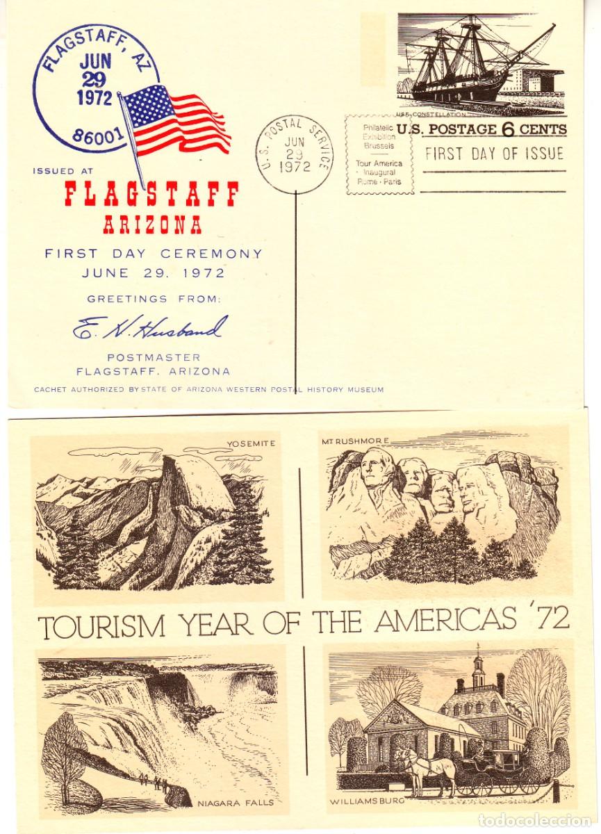 Sellos: TARJETA DE LOS ESTADOS UNIDOS - Foto 1