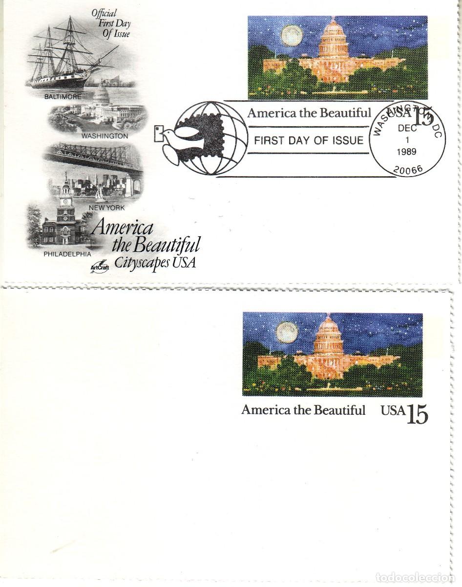 Sellos: TARJETAS DE ESTADOS UNIDOS - Foto 1