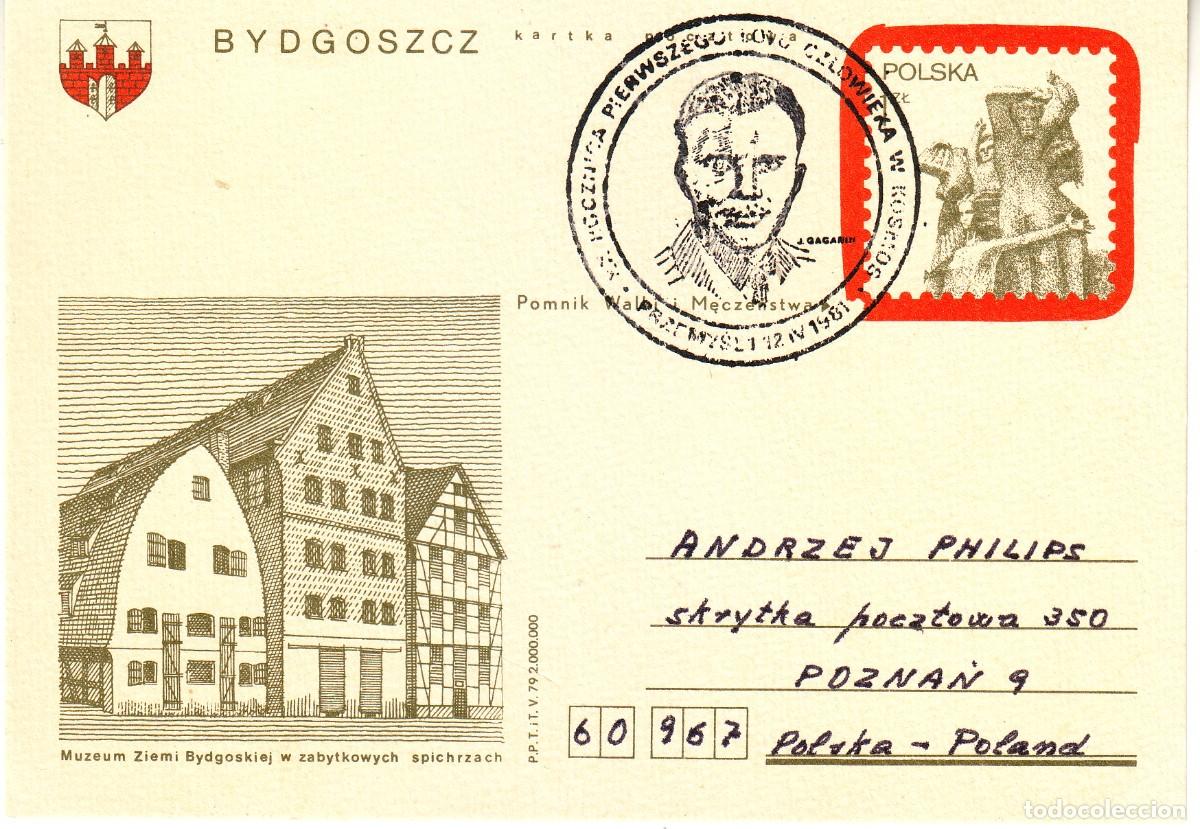 Sellos: TARJETA DE POLONIA - Foto 1