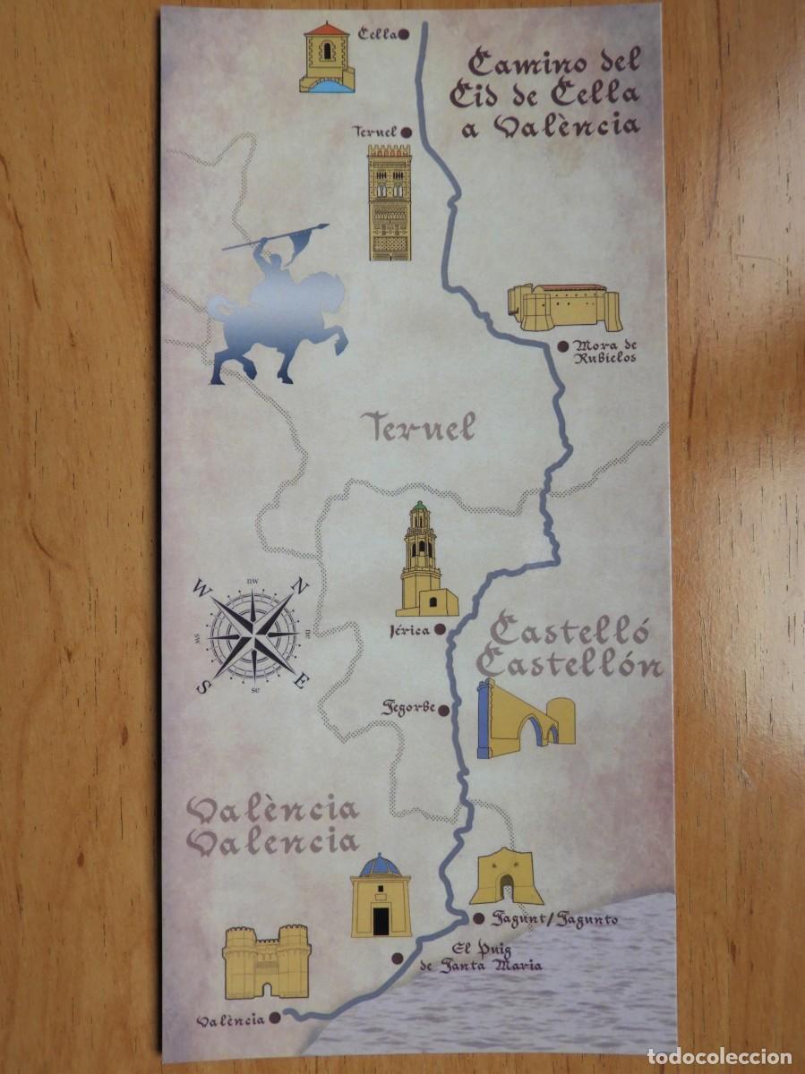 Sellos: TARJETA CAMINO DEL CID - Foto 1