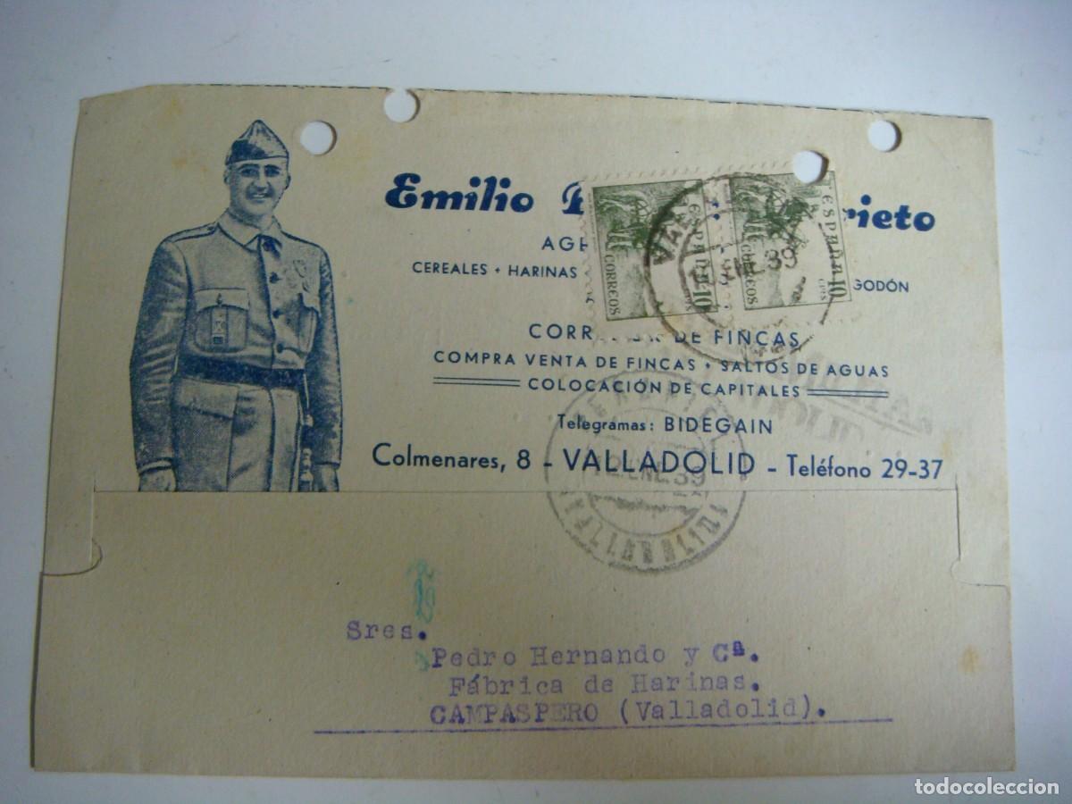 Sellos: TARJETA POSTAL A&Ntilde;O 1939-(&) - Foto 1