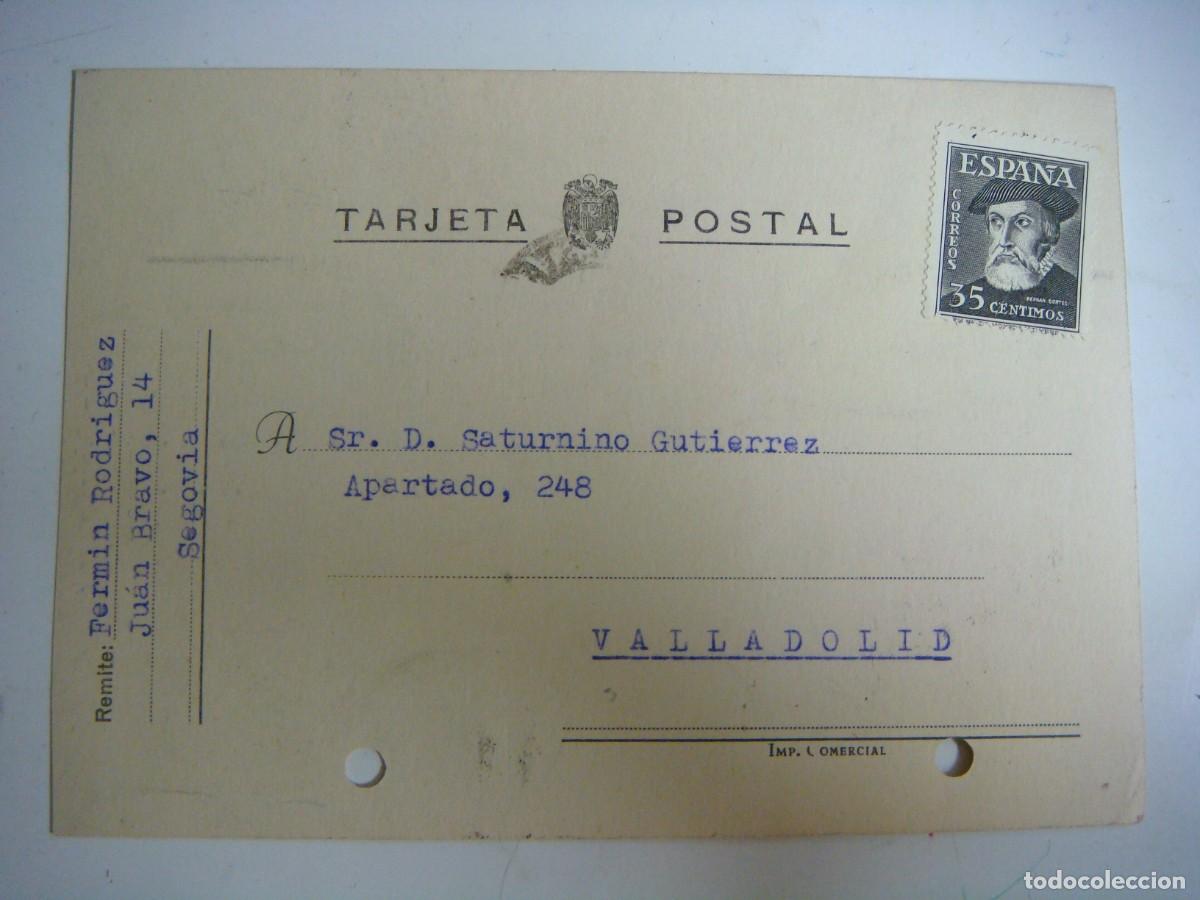 Sellos: TARJETA POSTAL A&Ntilde;O 1950-CAJ-(&) - Foto 1
