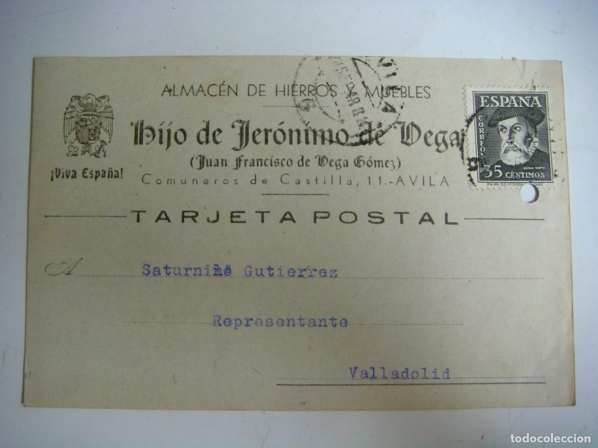 Sellos: TARJETA POSTAL A&Ntilde;O 1948-(&) - Foto 1