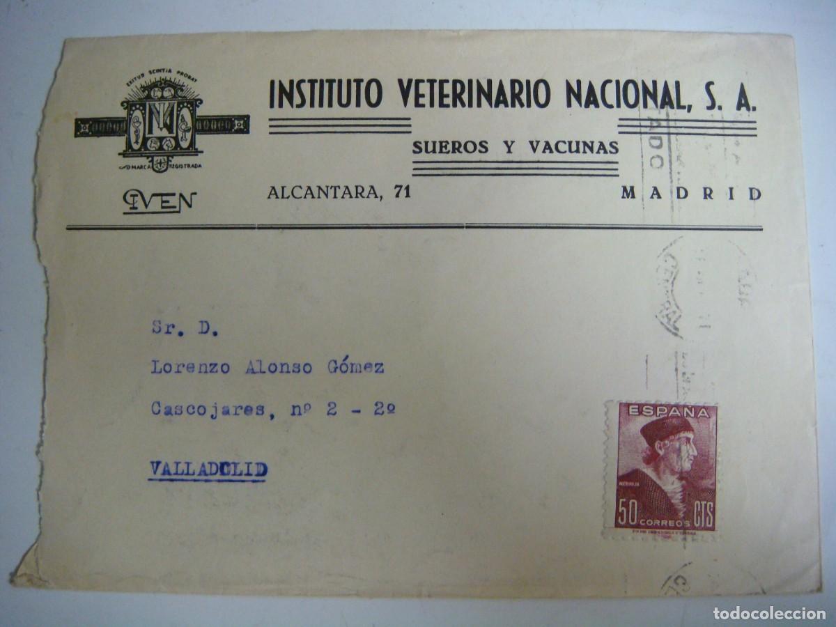 Sellos: SOBRE POSTAL A&Ntilde;OS 1940-50-(&) - Foto 1