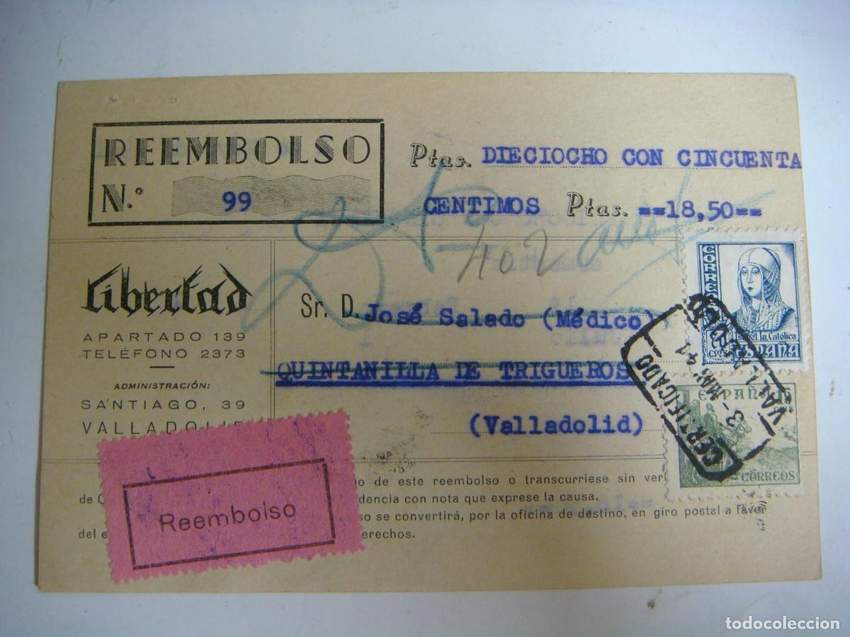 Sellos: TARJETA DE POSTAL A&Ntilde;OS 1941-(&) - Foto 1