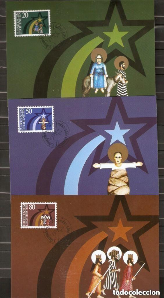 Sellos: LIECHTENSTEIN 1985. M&Aacute;XIMA. NAVIDAD - Foto 1