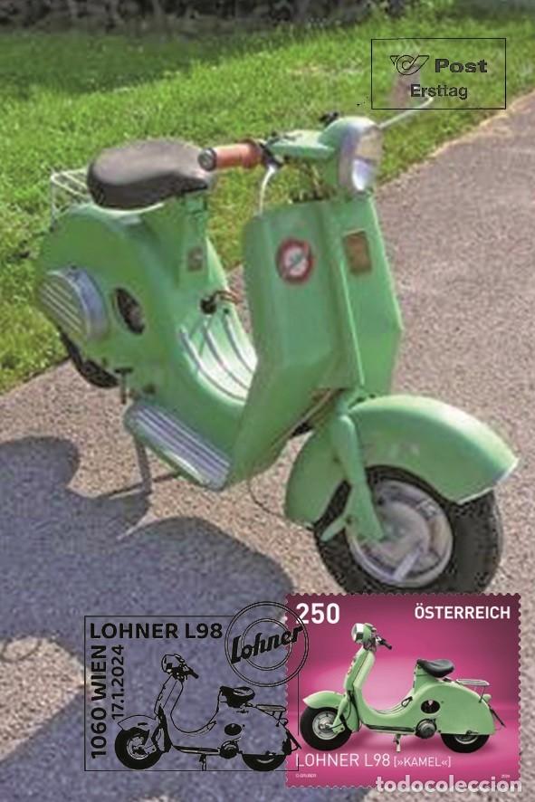 Sellos: Austria 2024 - Lohner L98 Kamel carte maximum - Foto 1