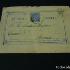 Sellos: TARJETA POSTAL 1876 CIRCULADA DE MADRID A LUCENA CORDOBA