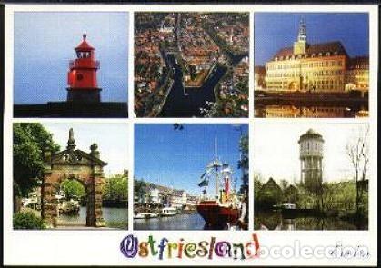 Stamps: ALEMANIA FARO EMDEN WESTMOLE