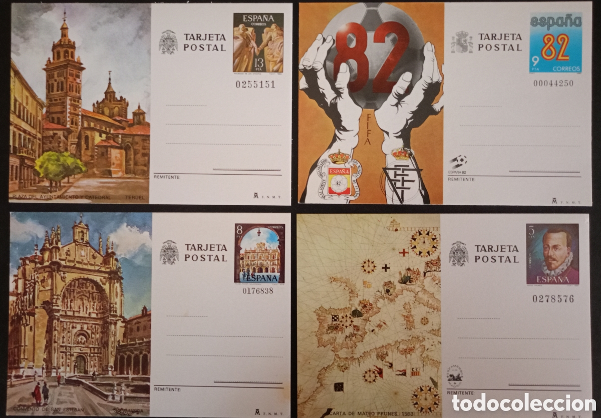 Sellos: Espa&ntilde;a 4 tarjetas postales - Foto 3