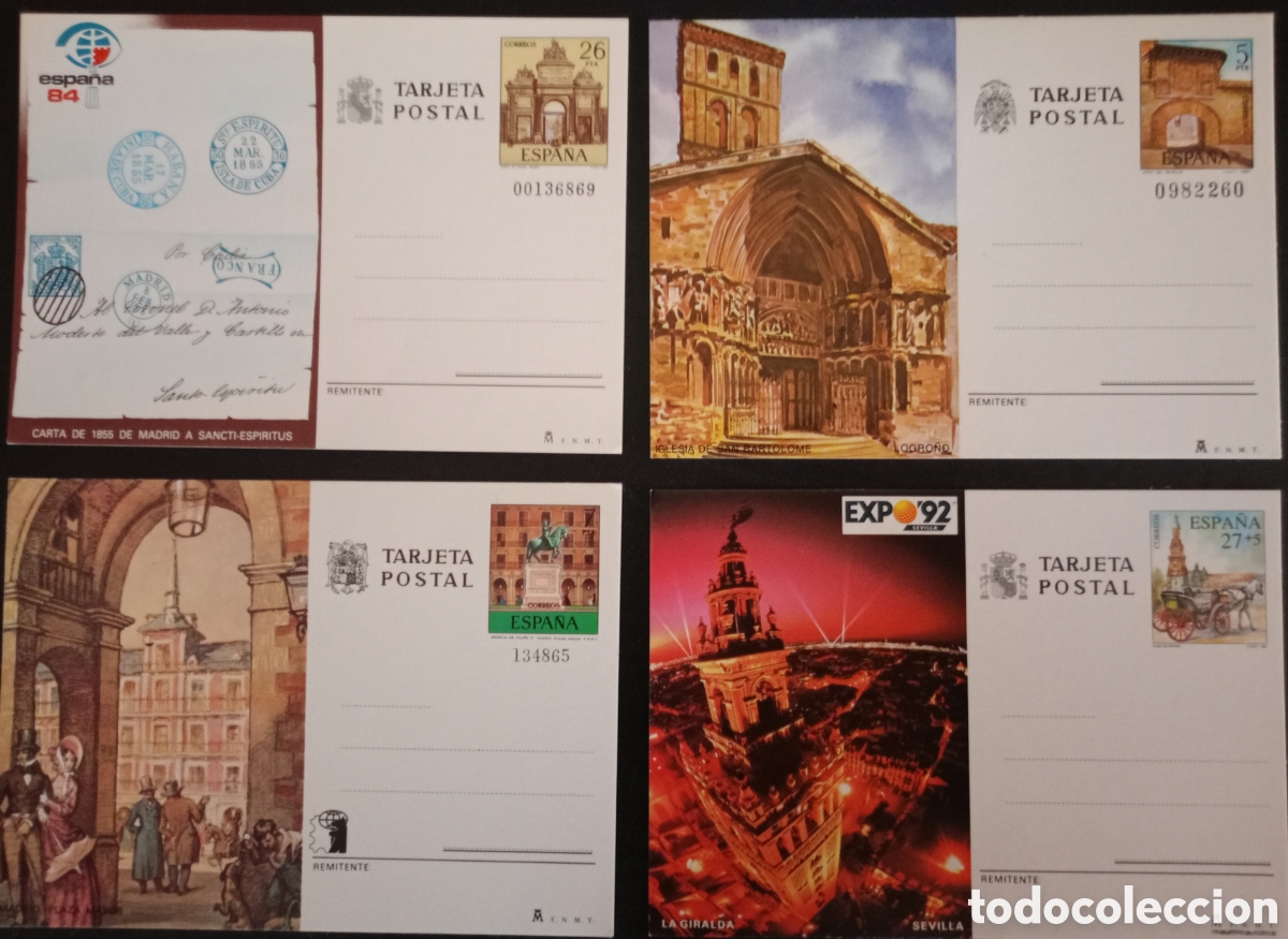 Sellos: Espa&ntilde;a 4 tarjetas postales - Foto 6