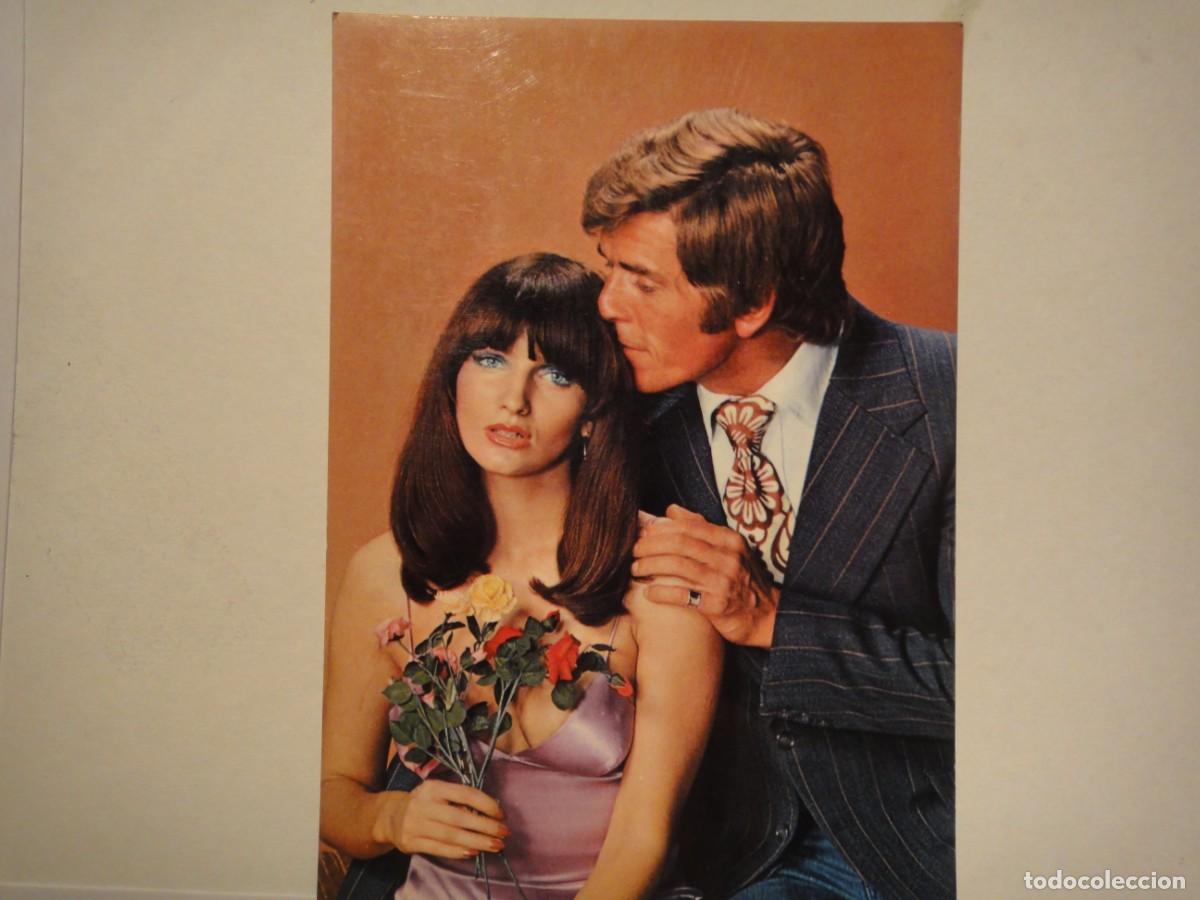 Sellos: Espa&ntilde;a, tarjeta sin usar rom&aacute;ntica, ref 7641/42 - Foto 1