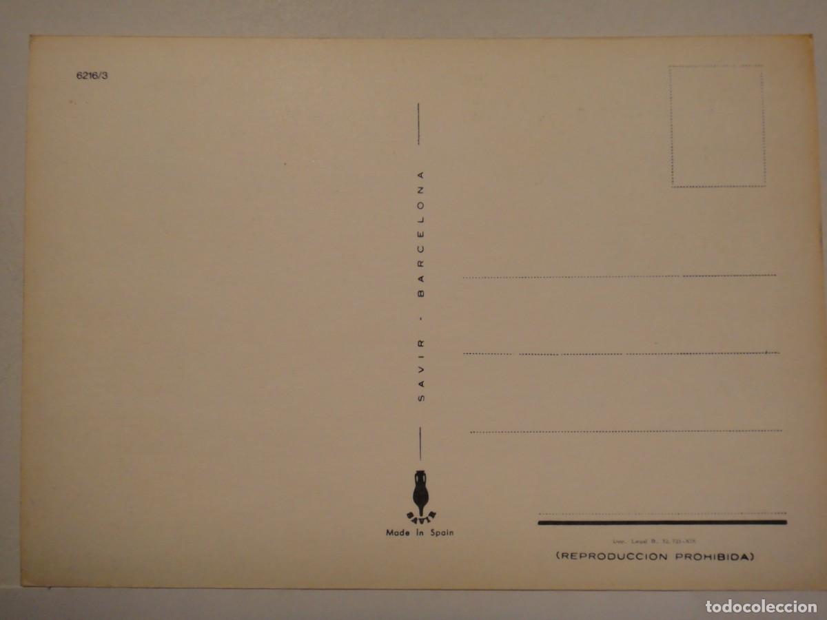 Sellos: Espa&ntilde;a, tarjeta sin usar rom&aacute;ntica, ref 7643/44 - Foto 2