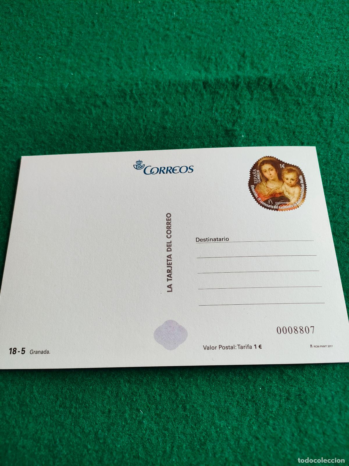 Sellos: TARJETA POSTAL GRANADA - Foto 1