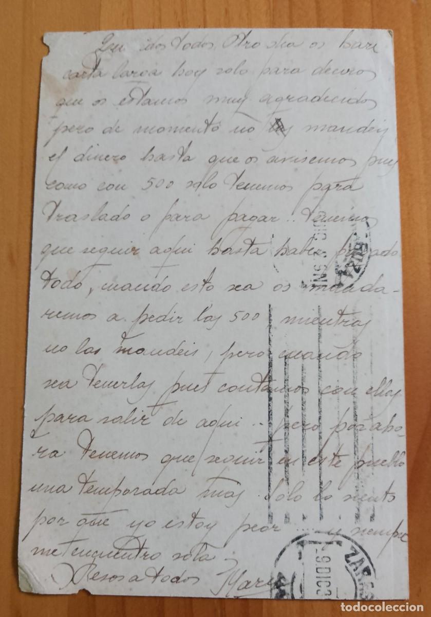 Sellos: TARJETA POSTAL ANTIGUA - Foto 2