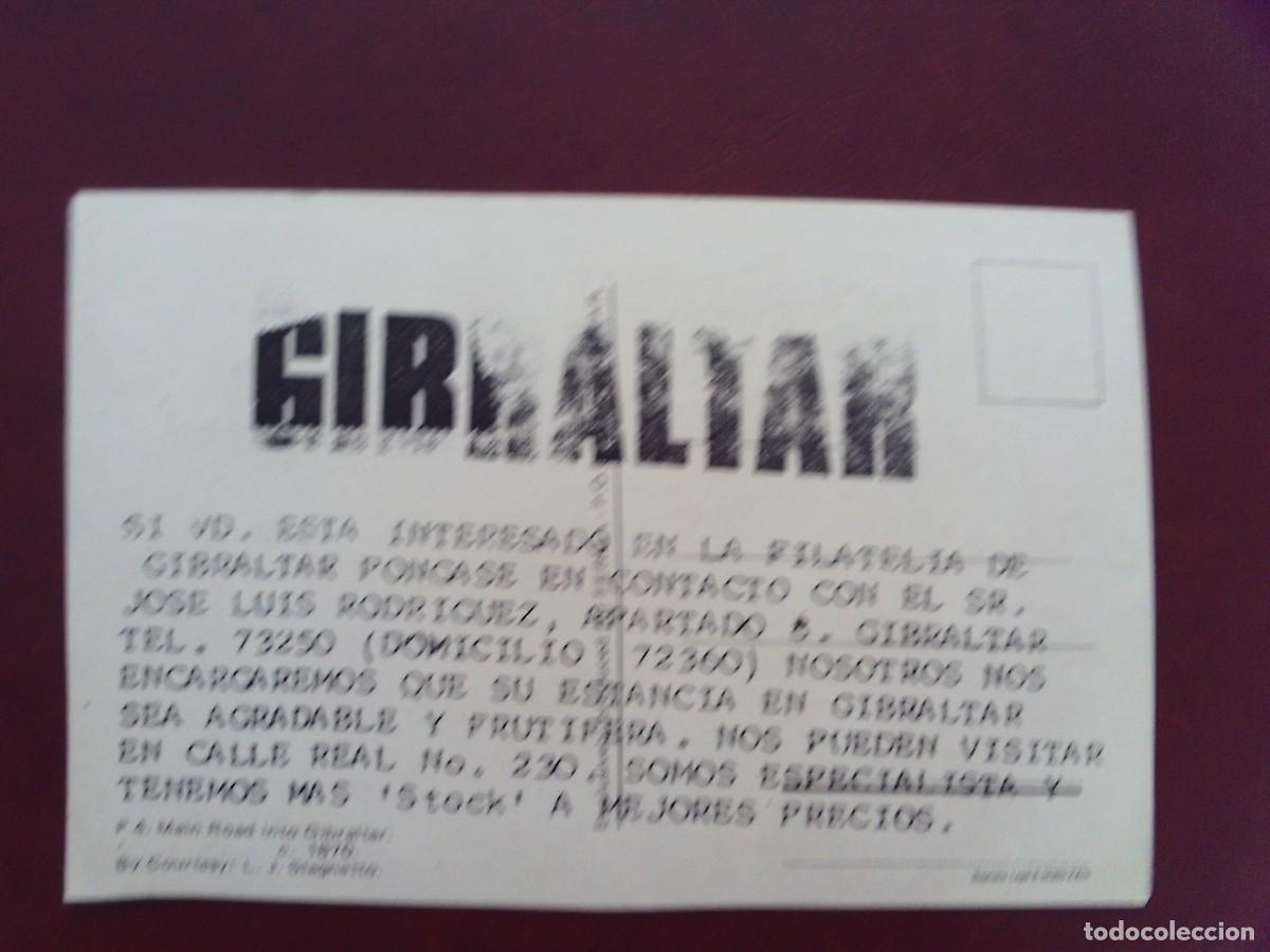 Sellos: 22 POSTAL DE PUBLICIDAD GIBRALTAR - Foto 2