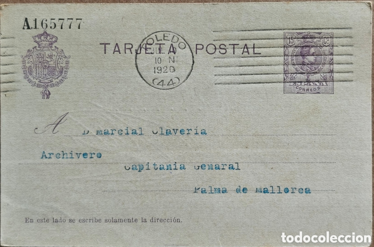 Sellos: Lote Tarjetas postales de 1917 al 1920 - Foto 6