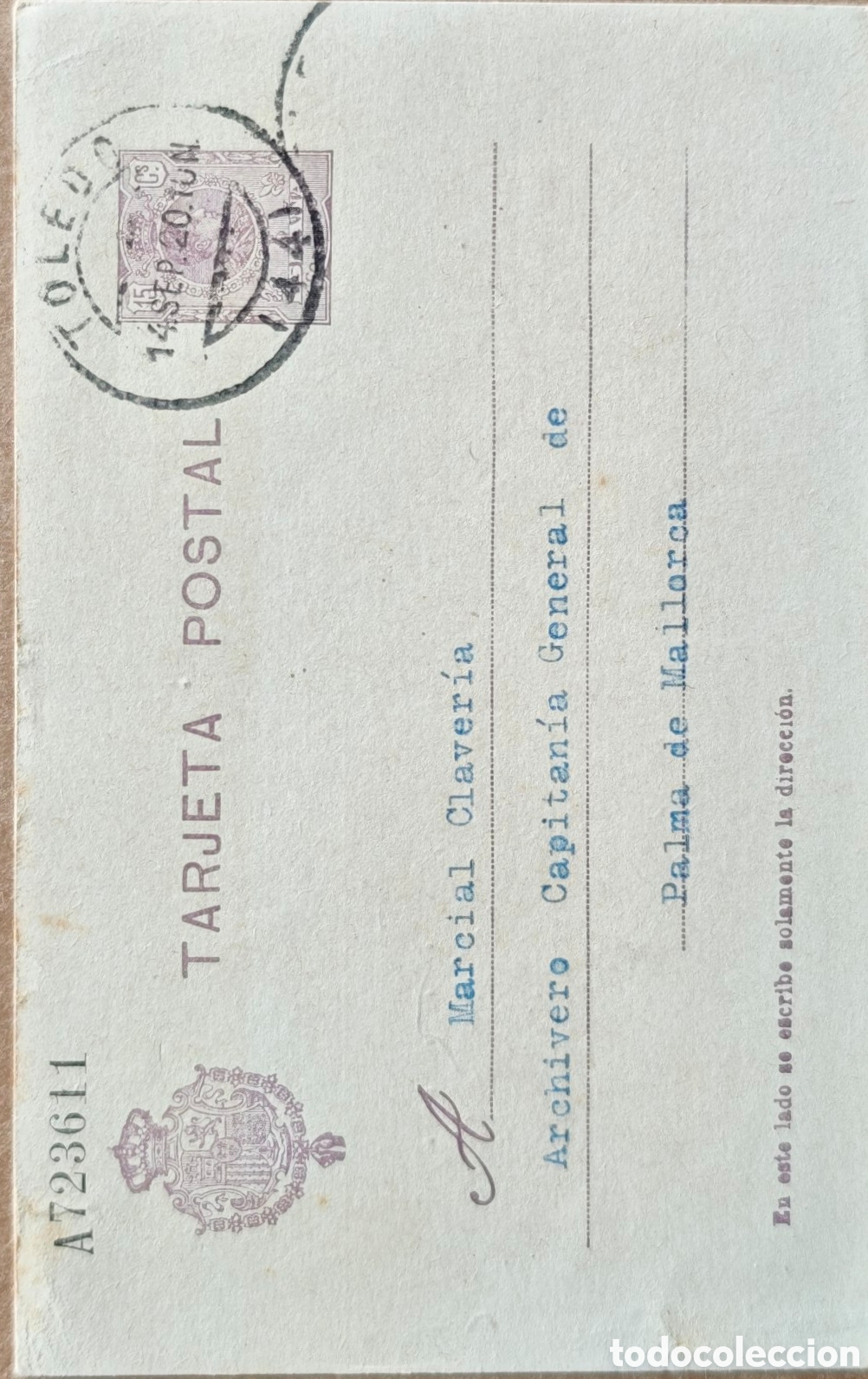 Sellos: Lote Tarjetas postales de 1917 al 1920 - Foto 9