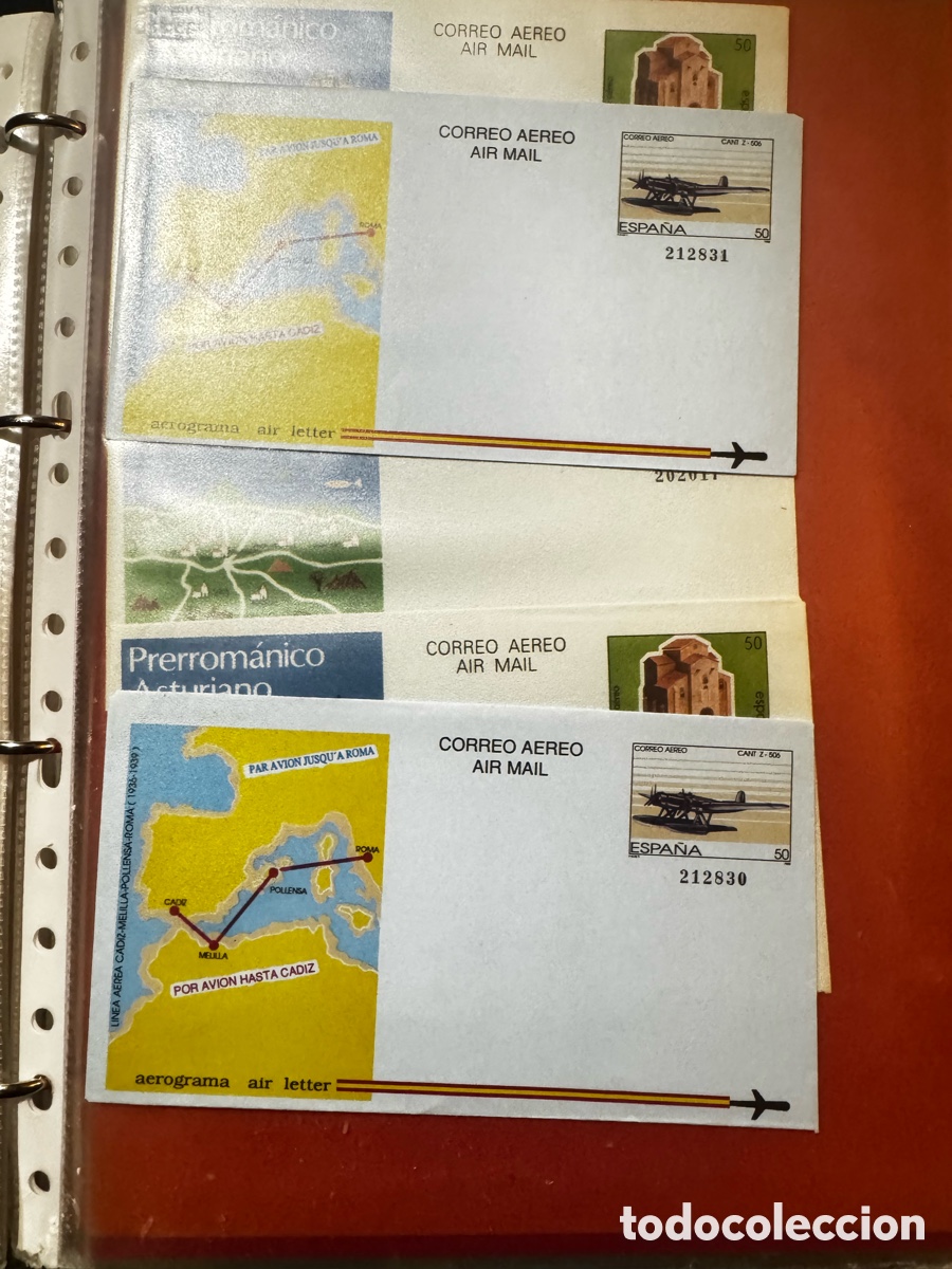 Sellos: Lote 25 sobres correo aereo - Foto 3
