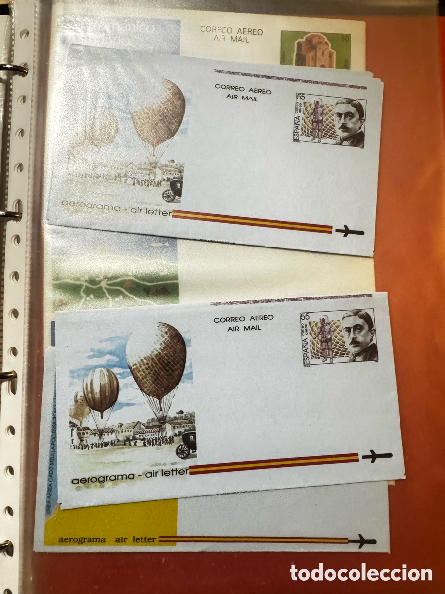 Sellos: Lote 25 sobres correo aereo - Foto 4