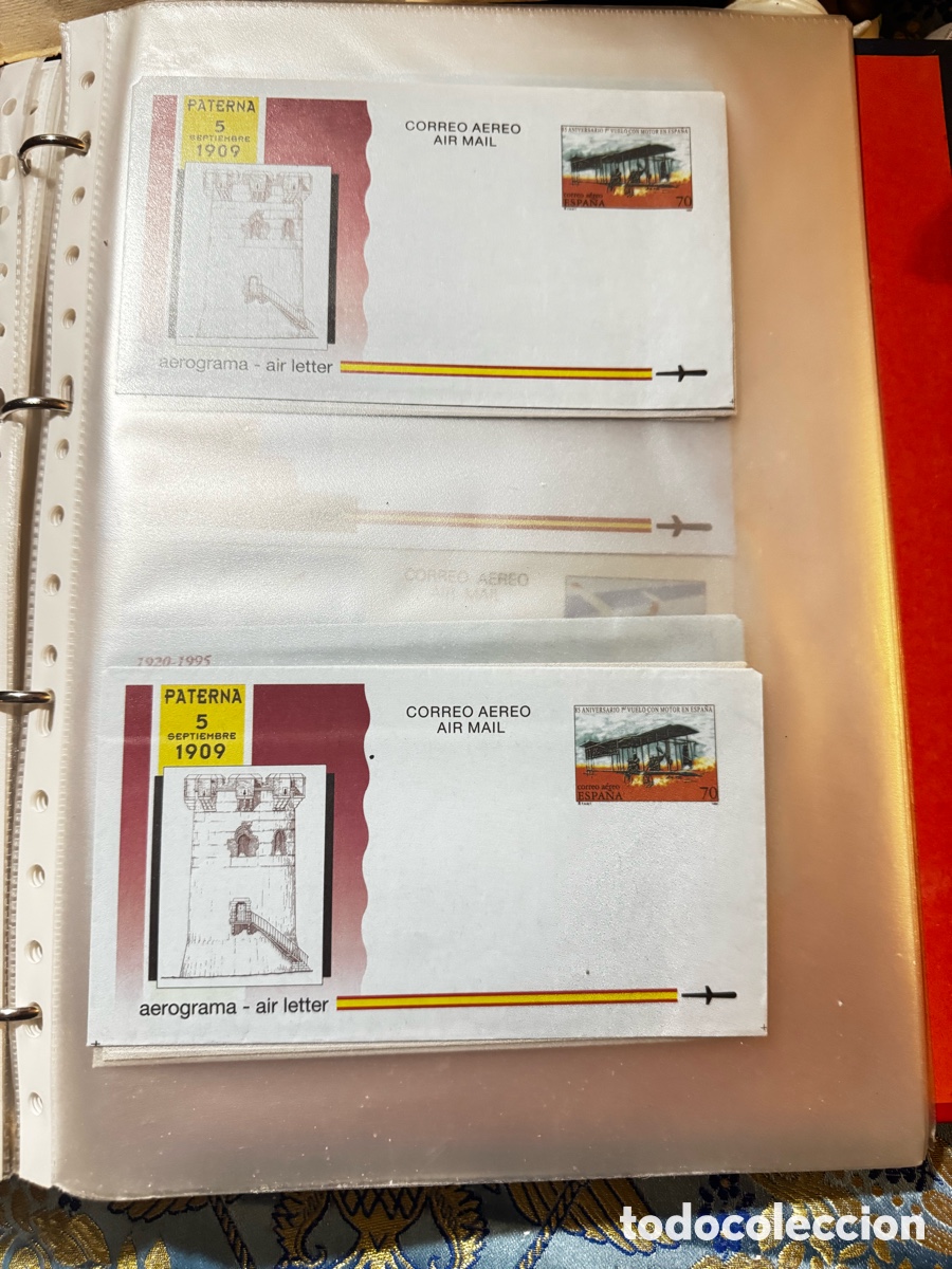 Sellos: Lote 25 sobres correo aereo - Foto 13