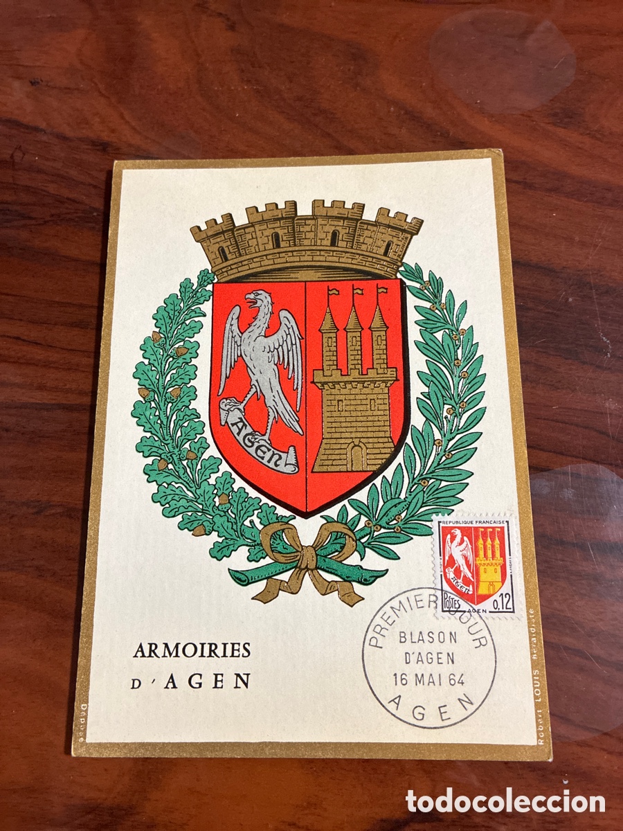 Sellos: Tarjetas postales de Escudos de Armas - Foto 2