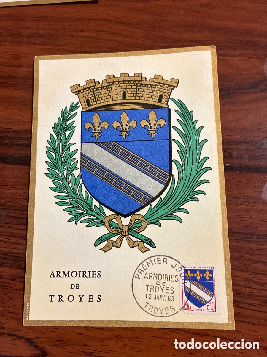 Sellos: Tarjetas postales de Escudos de Armas - Foto 4