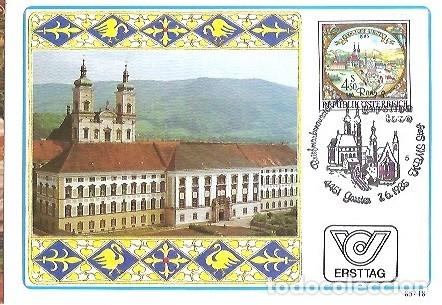 Sellos: ERSTTAG MAXI CARD SONDRMARKE 1000 JAHRE GARSTEN 1985 AUSTRIA