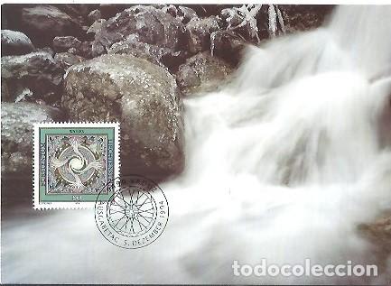 Sellos: TARJETA MK 129 DIE VIER ELEMENTE PHOTO SIGI SCHERRER VADUZ