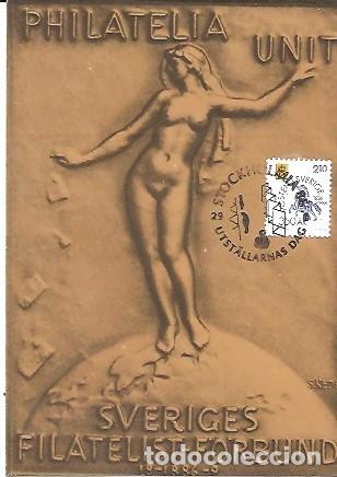 Sellos: TARJETA PHILATELIA UNITSUECIA