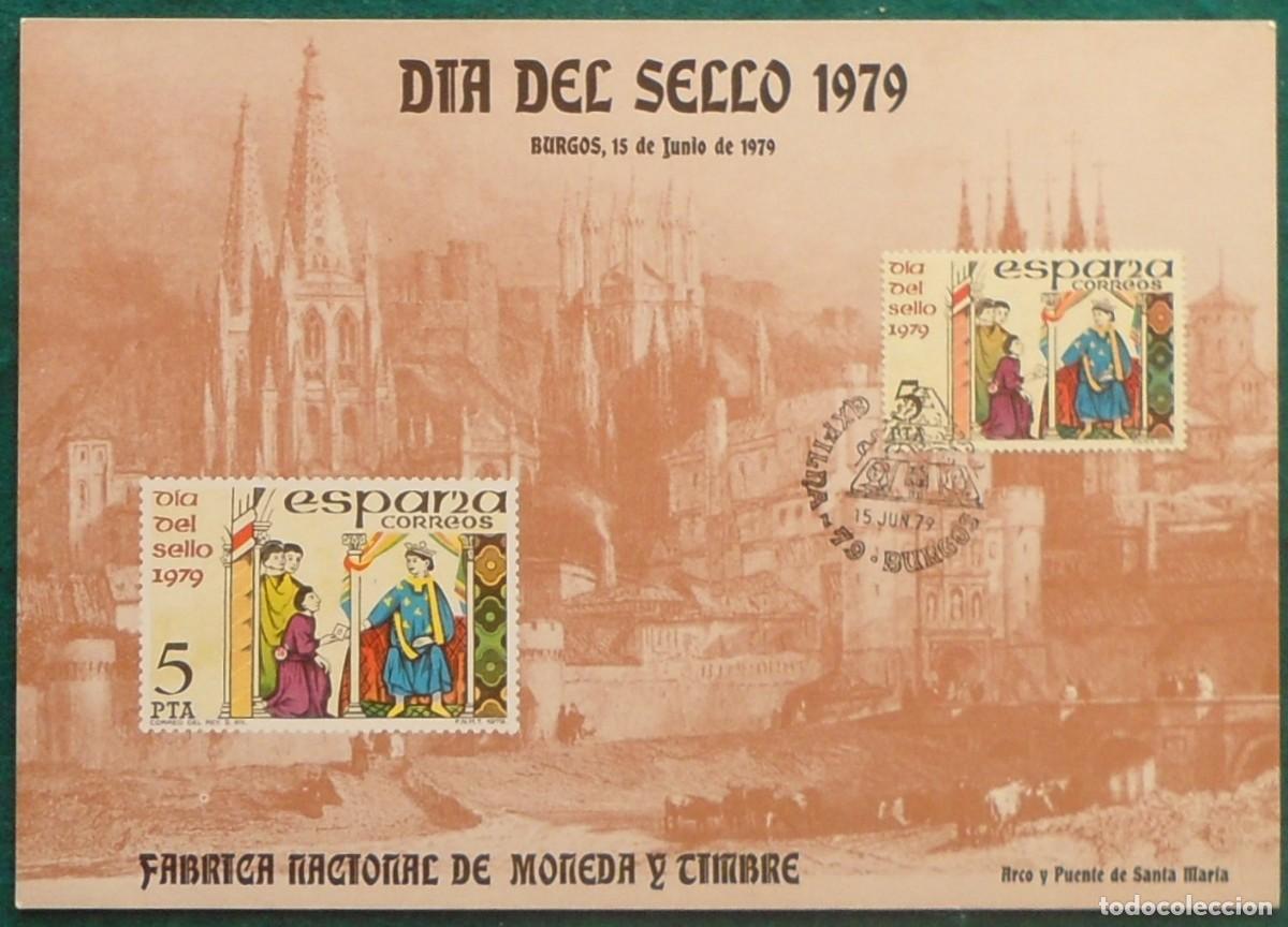Sellos: 1979-ESPA&Ntilde;A-RECUERDOS FILATELICOS-EXPOSICIONES Y HOMENAJES-VER FOTO-HOJITAS-HOJAS Y TARJETAS