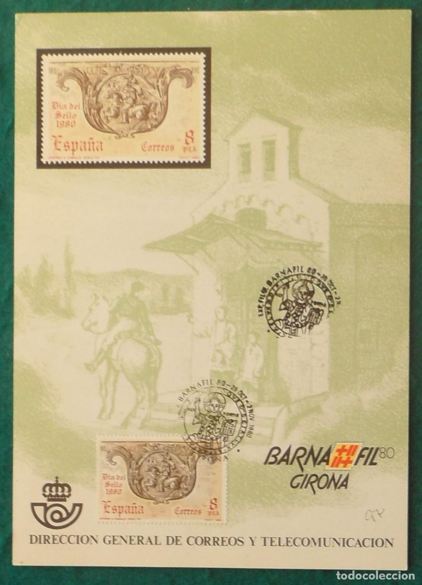 Sellos: 1980-ESPA&Ntilde;A-RECUERDOS FILATELICOS-EXPOSICIONES Y HOMENAJES-VER FOTO-HOJITAS-HOJAS Y TARJETAS