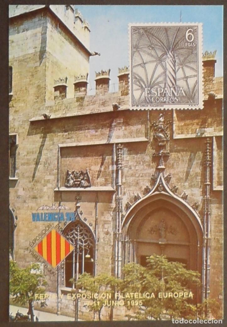 Sellos: 1995-ESPA&Ntilde;A-RECUERDOS FILATELICOS-EXPOSICIONES Y HOMENAJES-VER FOTO-HOJITAS-HOJAS Y TARJETAS