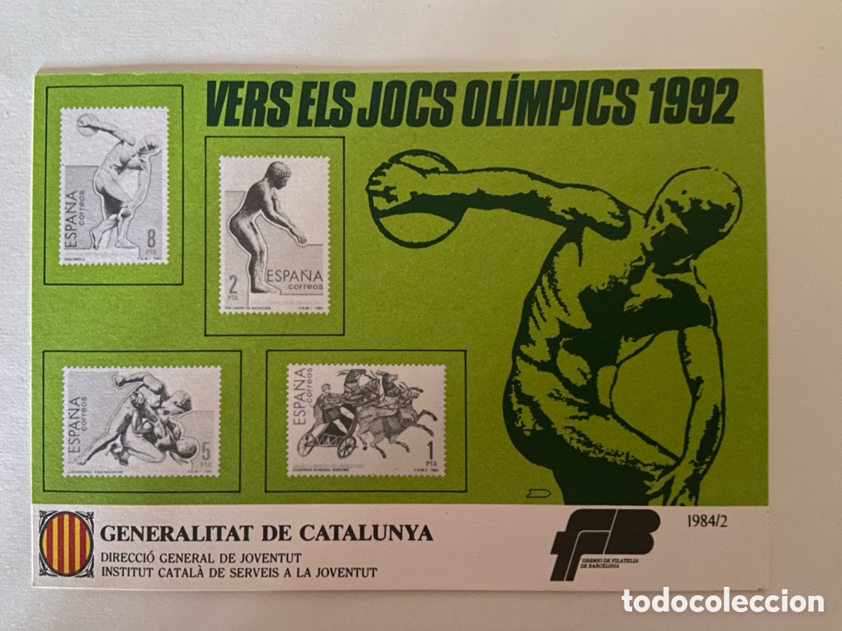 Sellos: DEPORTES HACIA JUEGOS OLIMPICOS 1992. DEPORTES.