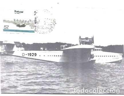 Francobolli: Portugal y M&aacute;xima, Las Azores en la historia de la aviaci&oacute;n, Dornier DO X Seaplane 1987 (53)