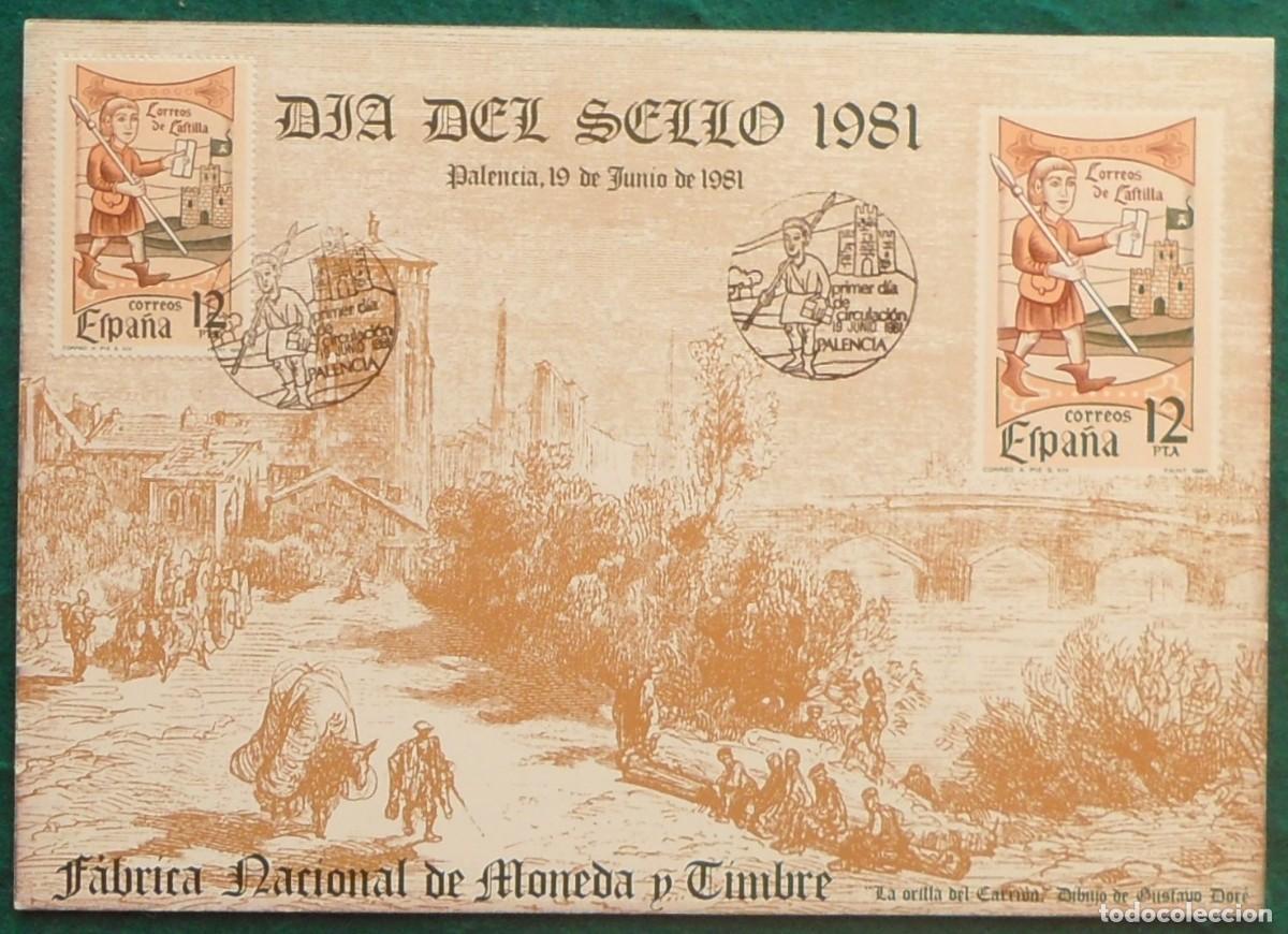 Sellos: 1981-ESPA&Ntilde;A-RECUERDOS FILATELICOS-EXPOSICIONES Y HOMENAJES-VER FOTO-HOJITAS Y TARJETAS