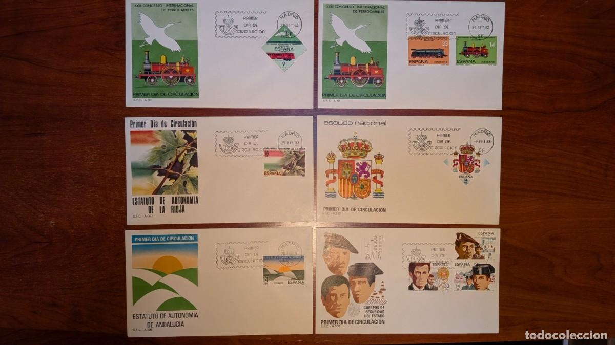 Sellos: Lote sobres primer dia (lote 1) - Foto 1