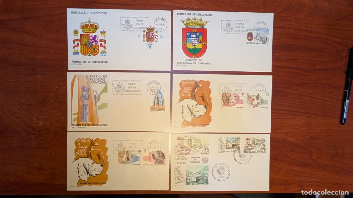 Stamps: Lote sobres primer dia (Lote 2)