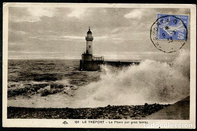 Sellos: FRANCIA 1933 TP FARO LE TREPORT