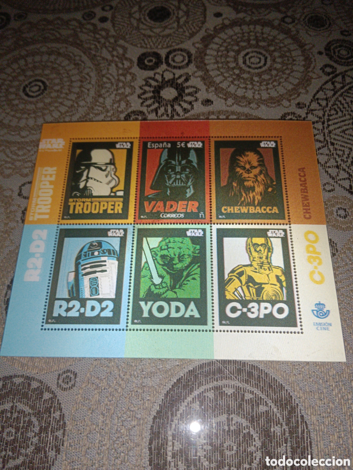 Sellos: Sellos Star Wars 3D en pl&aacute;stico. - Foto 3