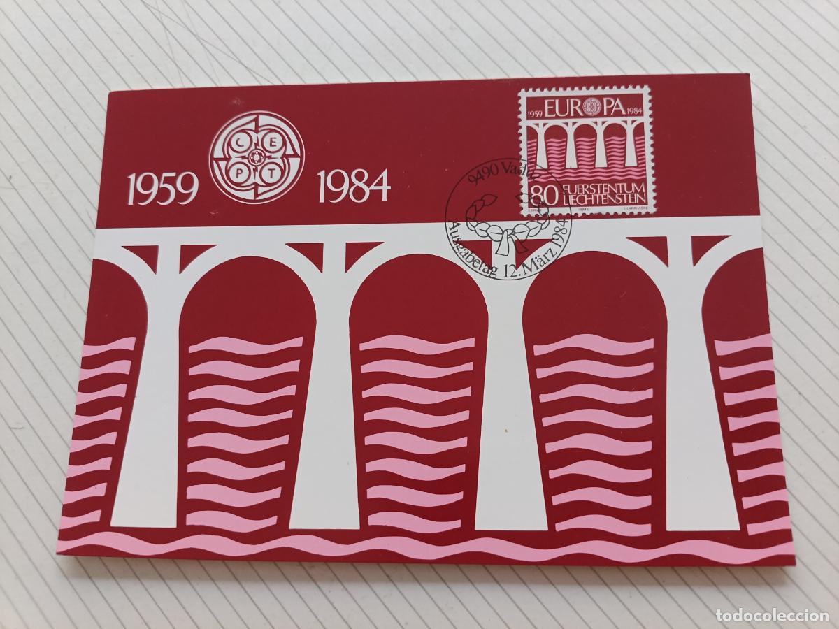 Sellos: Liechtenstein. Europa 1984